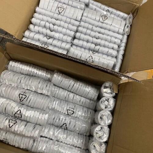 500pcs high quality OD 3.0 Usb data sync charging Cable for phone 6 7 8 X S Tablet PC Charger Accessory work new System add box