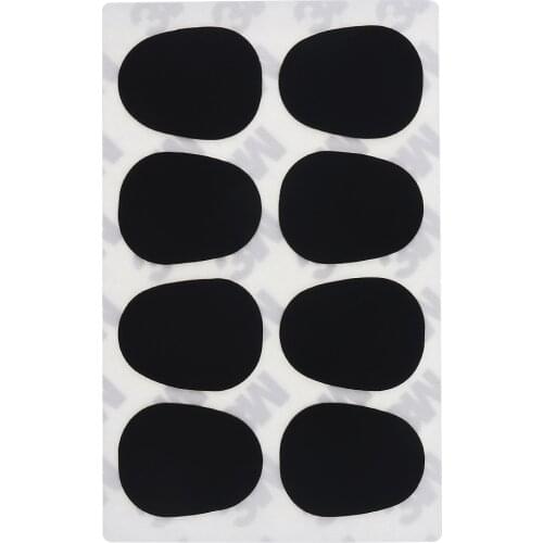8 Pcs Standard 0.8mm Alto Tenor Saxophone Mouthpiece Cushions