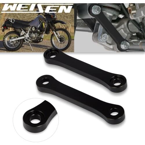 For Kawasaki KLR 650 1987-2007 Motorcycle Accessories 3" Rear Suspension Lowering Drop Link Kit Dog Bone