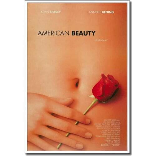 American Beauty Classic Movie Silk Poster Wall Sticker Decoration Gift