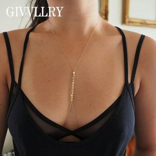Free Shipping Minimalist Body Chain Bohemian Sequin Cross Harness Sexy Wedding Accessories Body Jewelry for Women