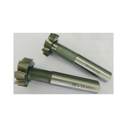 Free Shipping New 25mm x 4mm Cutting Tool 12mm Straight Shank 8 Flutes HSS T Slot End Mill