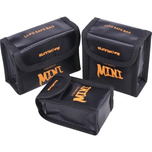 DJI Mavic Mini/Mini 2 Battery Safe Bag Explosion-proof Battery Protective Storage Bag for DJI Mavic Mini Drone Accessories