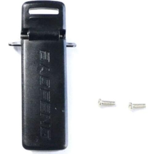 Black Back Belt Clip with Screws For Baofeng UV-5R UV5R For Pofung UV5R Retevis RT-5R 2-Way Radio Walkie Talkie Accessories