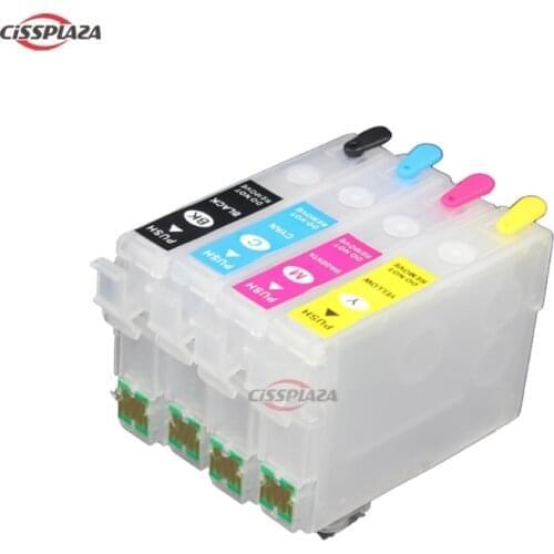 CISSPLAZA T2971-t2974 Refillable ink cartridge compatible for Epson XP231 XP431 XP241 xp-231 xp-241 xp-431 printer