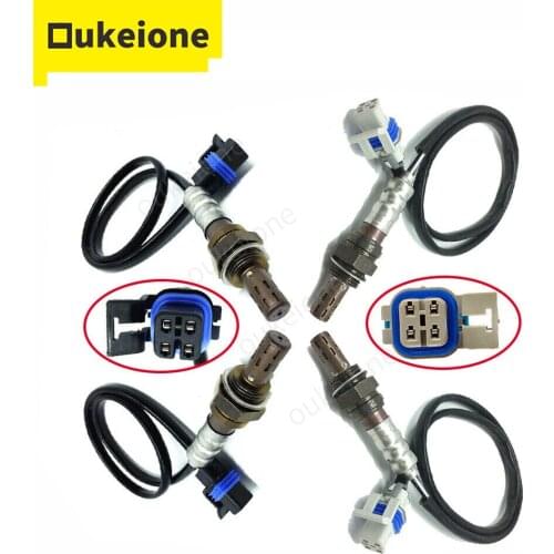 For Chevrolet Express 1500 2500 3500 GMC Savana 1500 25000 3500 Lambda Oxygen Sensor 4 wire Front Rear Heated 234-4285 234-4651