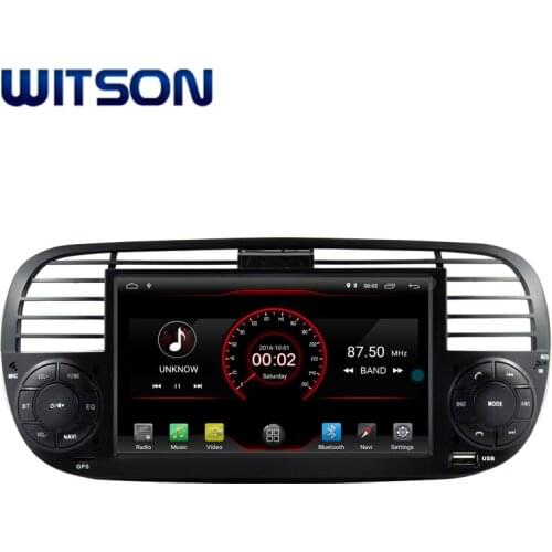 Capacitive Touch Screen Quad-Core Android 10 Car Multimedia Player for FIAT 500 Car Gps Navigation