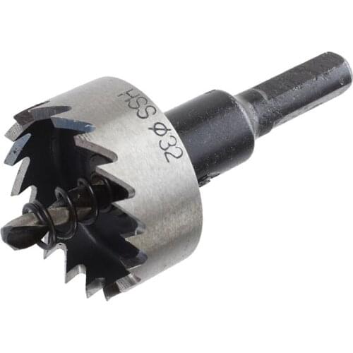 Hot Hole Saw Tooth HSS Steel Hole Saw Drill Bit Cutter Tool for Metal Wood Alloy 32mm