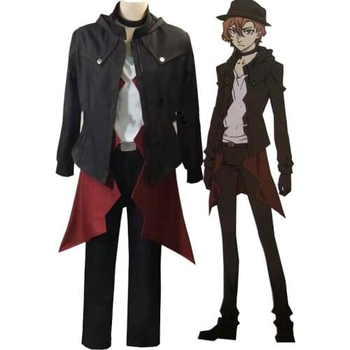 Anime Bungo stray dogs DEAD APPLE Chuuya Nakahara cosplay Costume halloween costume for women men custom made