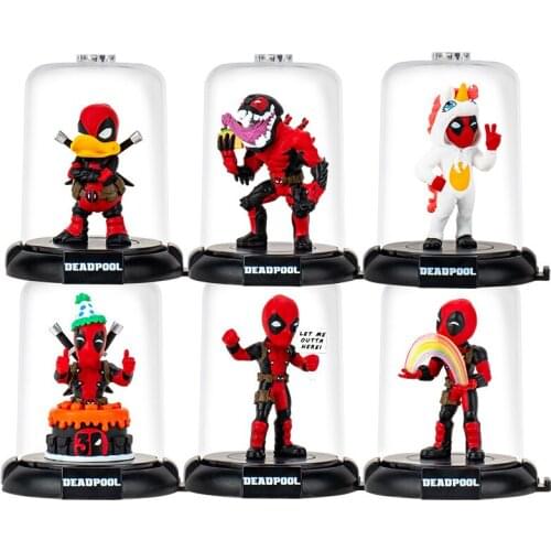 Deadpool Marvel Legends Surprise Dolls Blind Box Original Movie Action Anime Figure Model Toys For Boys Kids Toys Birthday Gift