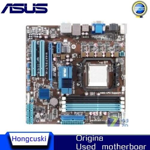 For Asus M4A78LT-M Desktop Motherboard 760G 760L Socket Socket AM3 DDR3 UEFI BIOS Original Used Mainboard