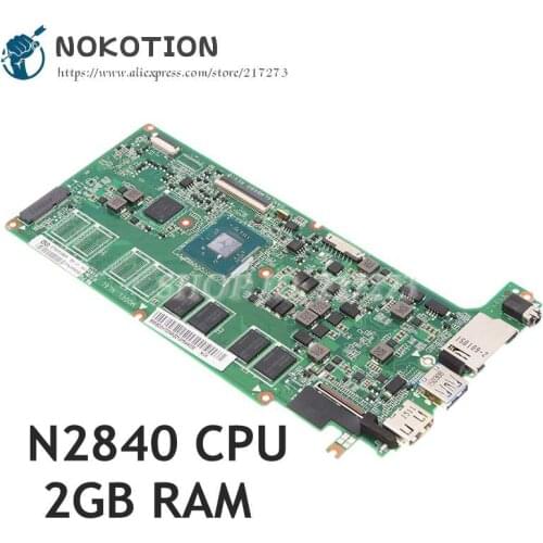 NOKOTION For Lenovo N21 Laptop Motherboard 5B20H70345 DANL6LMB6B0 Model NL6L System Board N2840 2G RAM