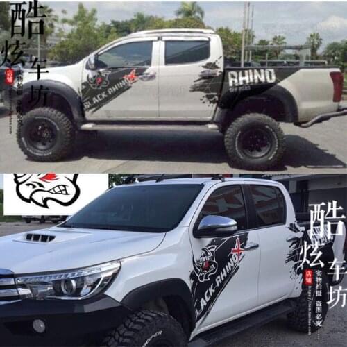 Pickup truck stickers FOR Ford Raptor F150 body modification special off-road decorative decal film