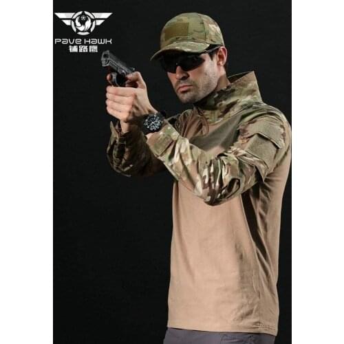 PAVEHAWK Military Shirt Camouflage Army Tactical Camoufage suit Softair Camisa Militar Special Camouflage suit military uniform