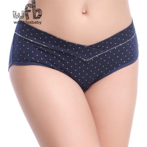 Retail cotton low-rise pregnant women underwear fashion avant-garde Maternity pants pregnant women clothing