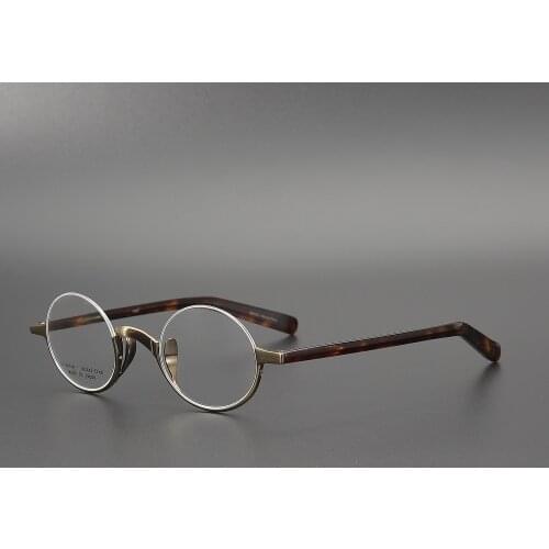 Japanese collection of John Lennons same small round frame Republic of China retro glasses glasses frame round glasses round