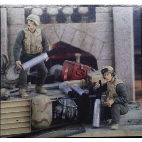 1:35 Resin Figure Model Kit Unassambled Unpainted X009