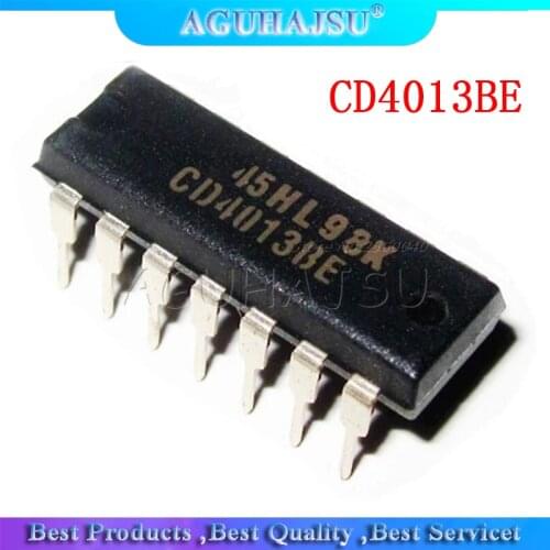 10PCS CD4013BE DIP14 CD4013 DIP new and original IC