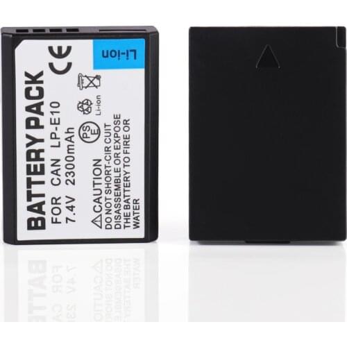 LP e10 LP-E10 Battery Pack for Canon for EOS1100D, 1200D, 1300D, 1500D, 2000D, 3000D, 4000D Digital SLR Camera