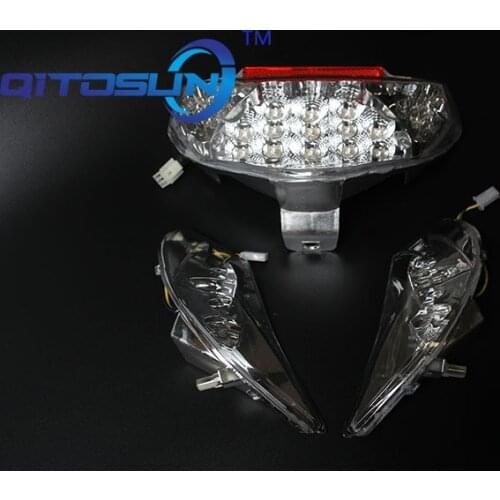 Motorcycle Accessories For Address V125g/V125 motorcycle scooter modified LED taillight assembly Rear brake tail light
