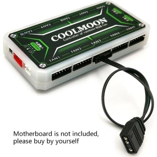 For COOLMOON Brand Controllers Dedicated Adapter Cable 6.69in Tangent Adapter Hub