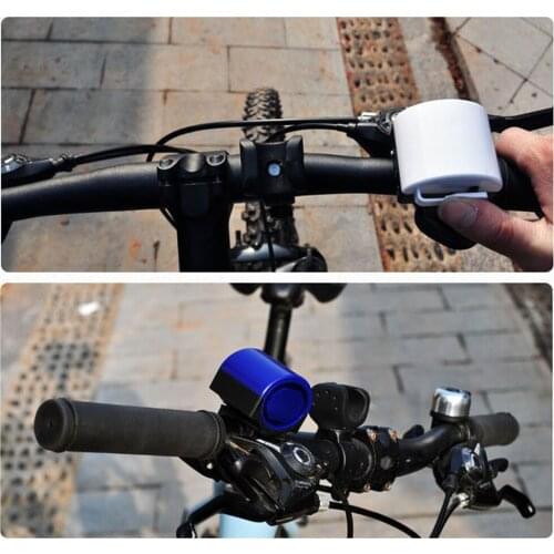 Electronic Cycling Bicycle Handlebar Bike Bell Horn Sound Loud Alarm Bicycle Accessory Outdoor Protective Bell Ring High Quality