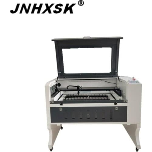 Hot sale 6090 9060 100w laser engraver machine engraving glass non-metal cnc router desktop CE FDA ruida 6442S acrylic plywood