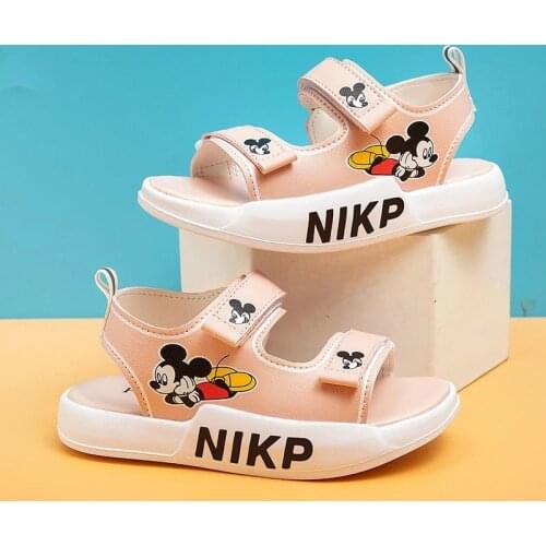 Disney Summer Childrens sandals kids fashion sports sandals baby boys girls sandals Casual sandals size 25-36