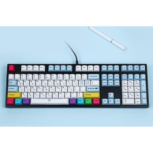 PS Design Submlimation PBT Keycaps For Cherry Mx Switch Mechanical Gaming Keyboard Cherry Profile Photoshop Key Caps