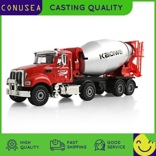 1:50 High Simulation Alloy Car hardcover cement mixer car imitation decoration model true Children Christmas Toys Boys Gifts
