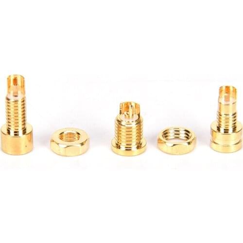 PCB Mount Pin IE800 MMCX Female Copper Jack Solder Wire Connector DIY Audio Plug Adapter Connectors