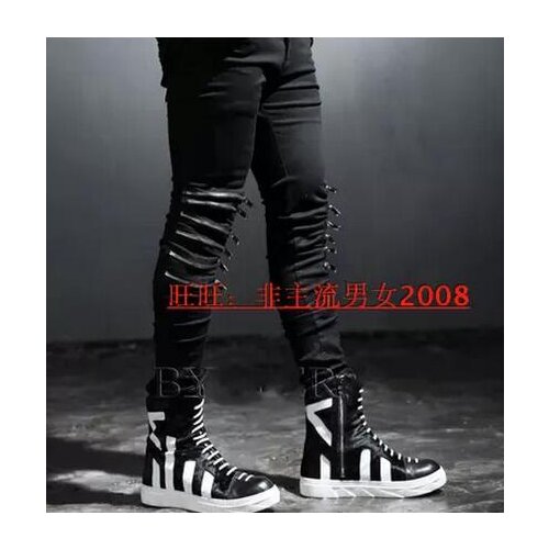 Узкие джинсы для мужчин ZHQUNHUU China At AliExpress