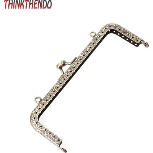1pc Useful Metal Frame Kiss Clasp For Handle Bag Purse DIY Accessories F3MD