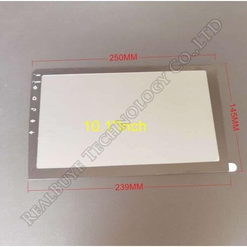 10.1 inch Car Fiber Tempered Glass Protective Film Sticker for Radio stereo DVD GPS touch full LCD screen