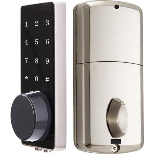 Bluetooth Deadbolt Lock Digital Electronic Keyless Entry APP Wifi Remote Control Keyboard Smart Press Screen Door Lock