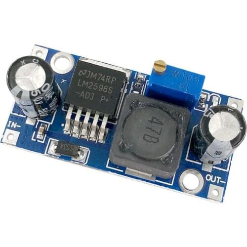 DC-DC 3A Buck Converter Step Down Diy Kit Electronic PCB Board Module LM2596 Power Supply Board Output 4V-35V 1.23V-30V 150KHz