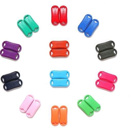 2pcs/pair shoelace buckle shoelace plastic buckle shoelace accessories plastic shoelace lock DIY sports shoe kit AF1 shoe decora