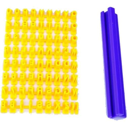 Cookie Biscuits Mold English Letter Molds Digital Seal Biscuit Coining Press Digital Moulding Mould Cake Decorating Tools CT1105