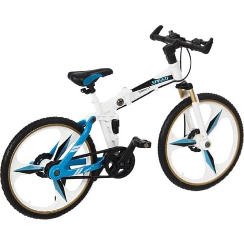 Metal Mini Mountain Bike Bicycle Model for RC Crawler Car Axial SCX10 Traxxas TRX4 MN D90 MN99S MN86S Decoration Parts