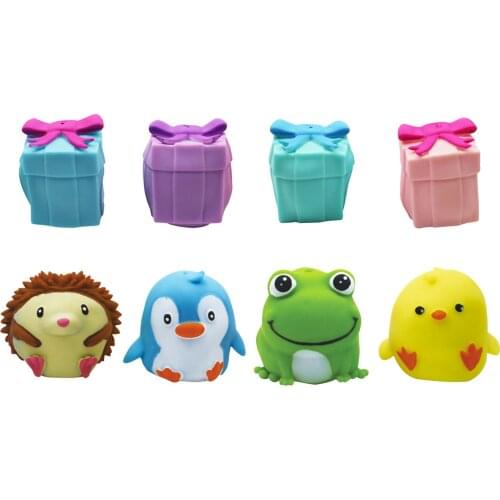 Cute Pets Flip Gift Box Innovative Decompression Toy Stress Relief for Kid Fun Gift Toy Antistress Abreact Ball