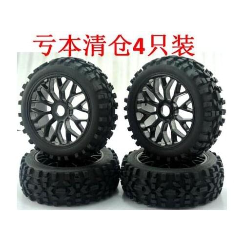 1/8 Off RoadRC Buggy Racing Wasteland Tire set Hobao 8SC short course car 4pcs