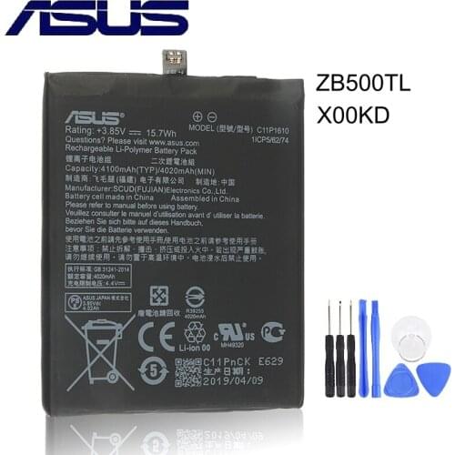 Original ASUS C11P1610 Battery For ASUS Zenfone 4 Max Pegasus 4A ZB500TL X00KD 5.0" 4100mAh High Capacity