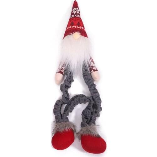 Christmas Laptop Monitor Dust Cover Swedish Santa Gnome Decoration for Computer LCD Screen Dustproof Protector