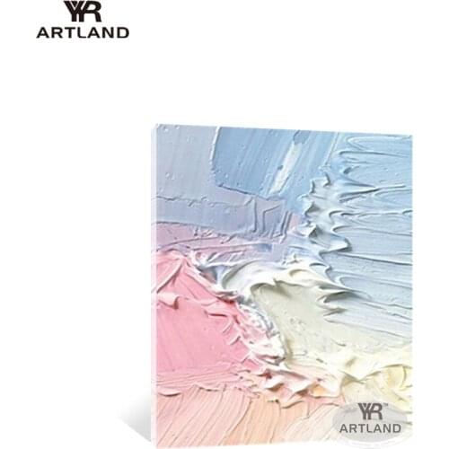 Wedding decoration wall pictures Handmade thick oil painting on canvas wall art poster High quality for living room bedroom