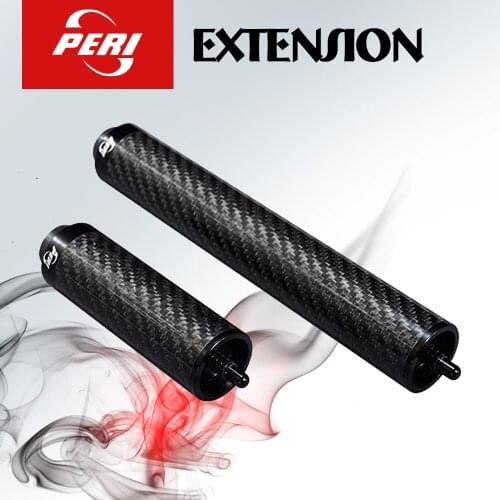 PERI Pool Cue Extension PERI Extension Cue Extended Black 8 Cue Extension Carbon Fiber Ultralight Billiard Accessory Extension
