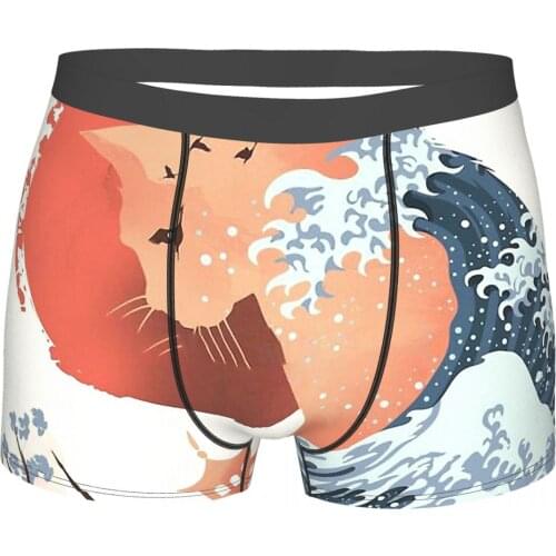 Cute Animal Pet Spirited Away Film Underpants Homme Panties Male Underwear Ventilate Shorts Boxer Briefs