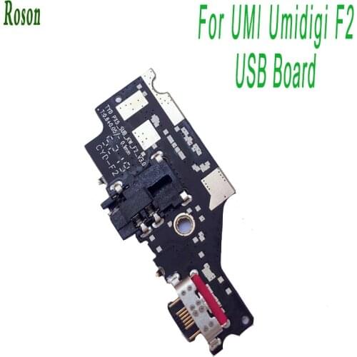 Roson For UMI Umidigi F2 USB Plug Charge Board USB Charger Plug Board Module For UMI Umidigi F2 Mobile Phone Repair parts