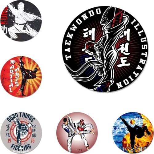 Kungfu Taekwondo Badge Brooch Pin Accessories For Clothes Backpack Decoration gift