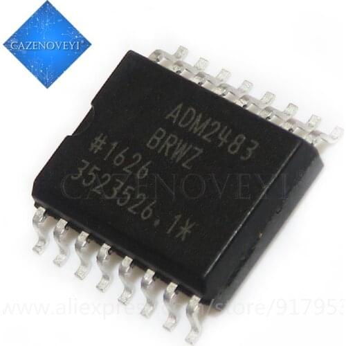 1pcs/lot ADM2483BRWZ ADM2483B ADM2483 2483BRWZ ADM2486BRWZ ADM2486BRW ADM2486 2486BRWZ SOP-16 In Stock