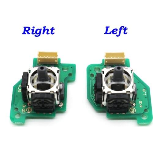 10pcs New Right Or Left 3D Analog Stick Joystick with PCB Board for Wii U GamePad Controller